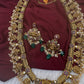 Jalebi Kemp Long Haram Goddess Lakhsmi Traditonal Necklace
