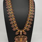 Goddess Lakhsmi Kempu Long Mango Mala Necklace