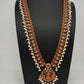 Goddess Lakhsmi Kempu Long Mango Mala Necklace
