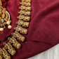 Matte Goddess Lakshmi Traditional Long Necklace
