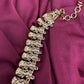 Matte Goddess Lakshmi Traditional Long Necklace