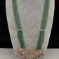 AD Pendent CZ  Beads Long Color Necklace - MintGreen