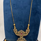 Antique Matte CZ Kemp Traditional Long Chain Necklace - 