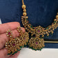 Antique Matte CZ Kemp Traditional Long Chain Necklace - 