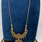 Antique Matte CZ Kemp Traditional Long Chain Necklace - 