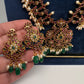 Matte Kemp Peacock Long Necklace - 