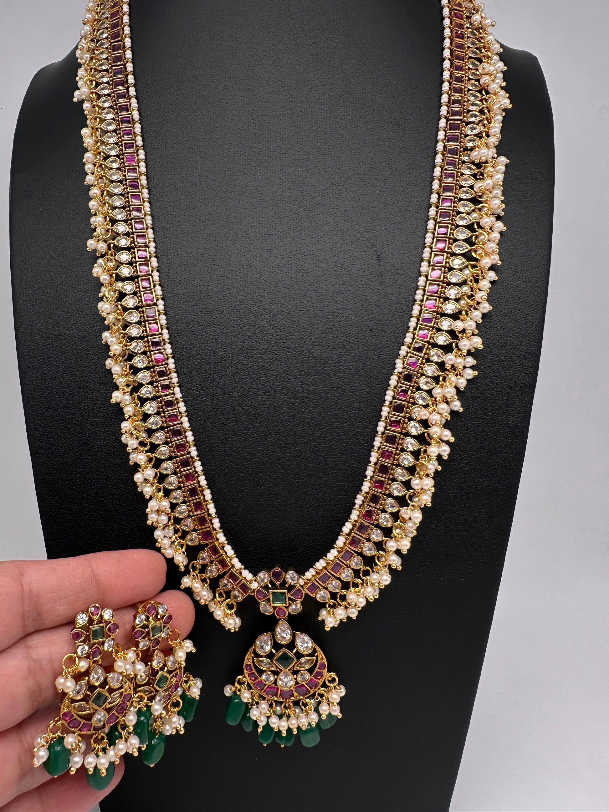 Matte Kemp Guttapusalu Long Necklace - 