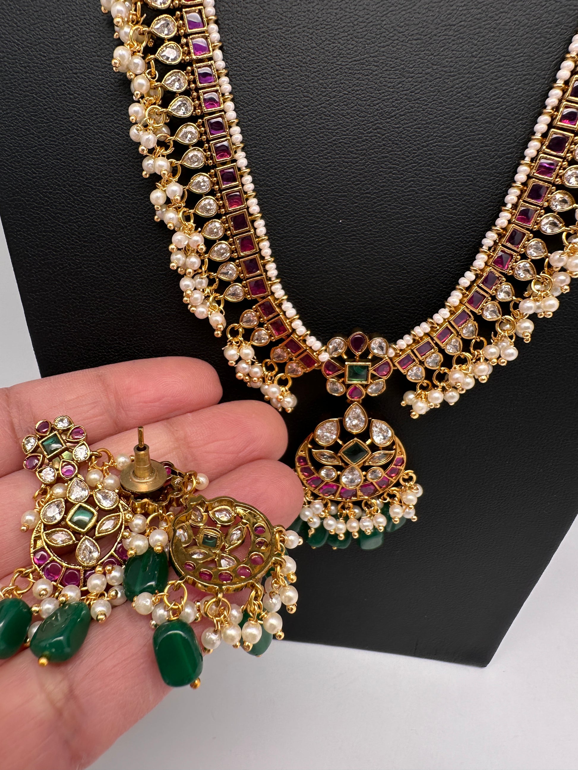 Matte Kemp Guttapusalu Long Necklace - 