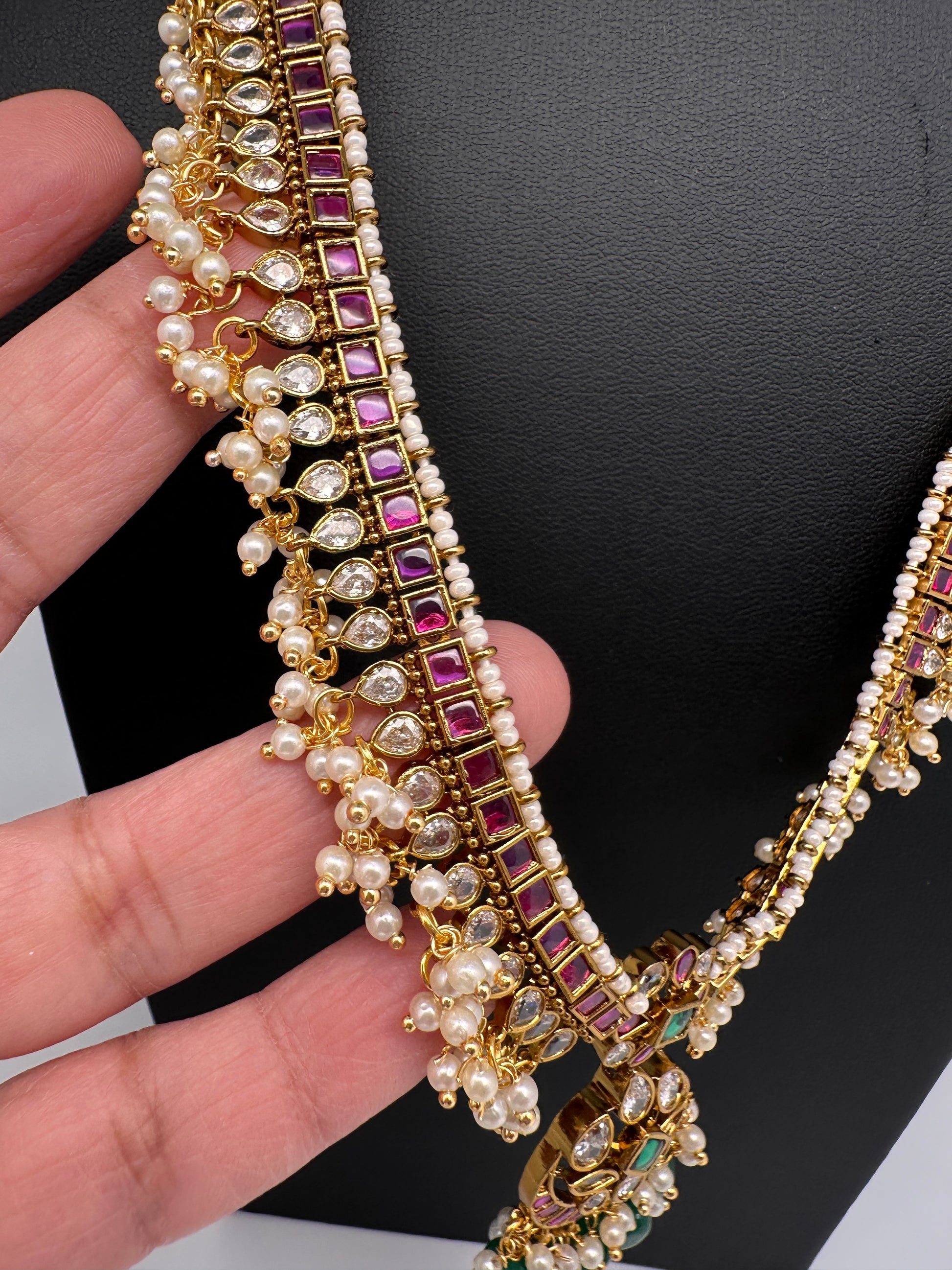 Matte Kemp Guttapusalu Long Necklace - 