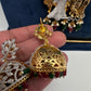 Radha Krishna CZ Antique Fusion Beads Necklace - 