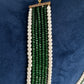 Radha Krishna CZ Antique Fusion Beads Necklace - 