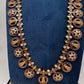 Bottu Mala Long Goddess Lakshmi Floral Kemp Necklace - 