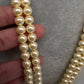 Ram Parivar Antique Swaroski Pearls Beads Mala Necklace - Red