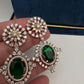 AD Multi Layer Beads Fussion Necklace - Green