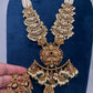 Chandbali Red Beads Long Necklace - 