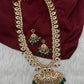 Ethnic Mango Mala Traditional Kemp Long Necklace - 