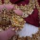 Traditional Matte Goddess Lakshmi Combo Necklace Set - 