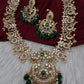 CZ Chandballi Mango Mala Long Necklace - 