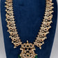 CZ Chandballi Mango Mala Long Necklace - 