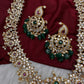 CZ Chandballi Mango Mala Long Necklace - 