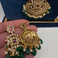 CZ Floral Mango Mala Long Necklace - 