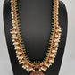 Rice Pearls Kempu Long Guttapusalu Necklace - 