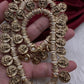 Matte Antique Goddess Lakshmi Kassu Mala Necklace - TJ000987