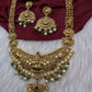Goddess Lakshmi Gold Look Alike Long Necklace - TJ000988