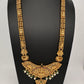 Goddess Lakshmi Gold Look Alike Long Necklace - TJ000988