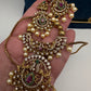Antique Matte CZ Kemp Traditional Long Chain Necklace - product photo 3
