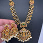 Goddess Lakshmi Mango Multi Stone Necklace