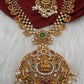 Goddess Lakshmi Mango Multi Stone Necklace