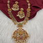 Goddess Lakshmi Mango Multi Stone Necklace