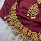 Matte Goddess Lakshmi Neckline Short Necklace