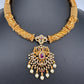 Matte Kempu CZ Kanthi Necklace