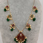 Kempu Dainty Invisible Short Necklace