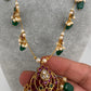 Kempu Dainty Invisible Short Necklace