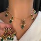 Kempu Dainty Invisible Short Necklace