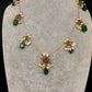 Kempu Dainty Invisible Short Necklace