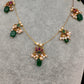 Kempu Dainty Invisible Short Necklace