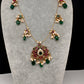 Kempu Dainty Invisible Short Necklace