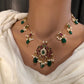 Kempu Dainty Invisible Short Necklace