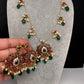 Kempu Dainty Invisible Short Necklace