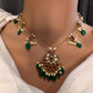 Kempu Dainty Invisible Short Necklace