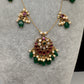 Kempu Dainty Invisible Short Necklace