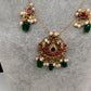 Kempu Dainty Invisible Short Necklace