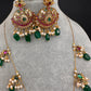 Kempu Dainty Invisible Short Necklace