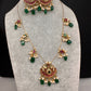 Kempu Dainty Invisible Short Necklace
