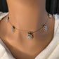 AD Dainty Invisible Short Necklace