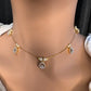 AD Dainty Invisible Short Necklace